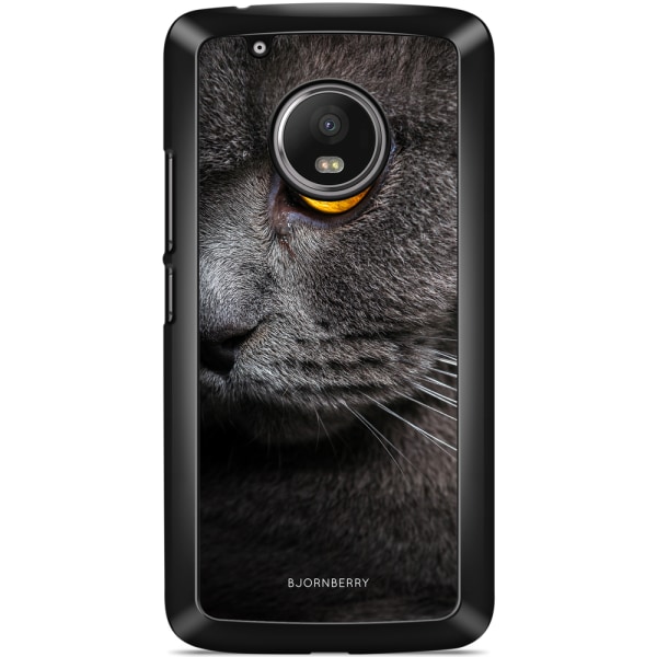 Bjornberry Skal Moto G5 Plus - Katt Öga