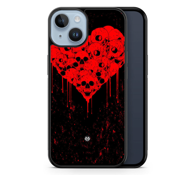 Bjornberry Skal iPhone 14 Plus - Skull Heart