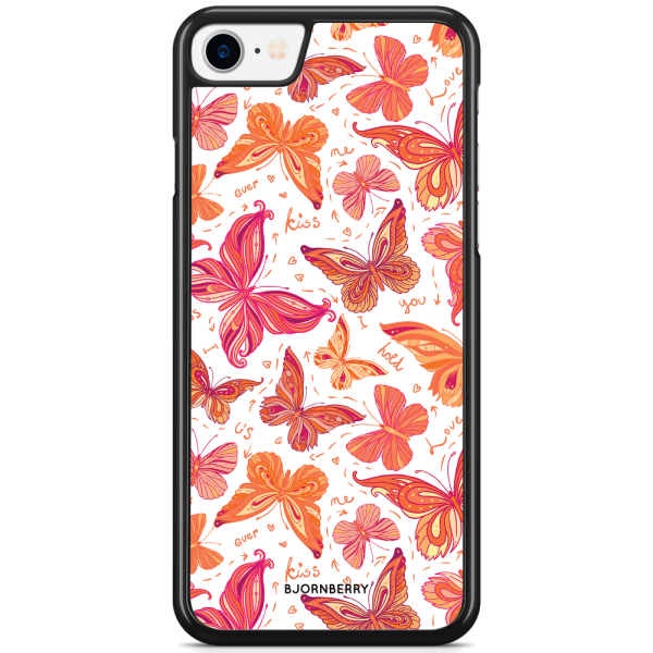Bjornberry Skal iPhone 7 - Fjärilar