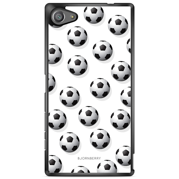 Bjornberry Skal Sony Xperia Z5 Compact - Fotbolls Mönster