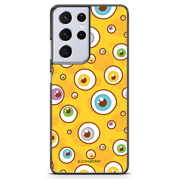 Bjornberry Skal Samsung Galaxy S21 Ultra - Ögon Mönster