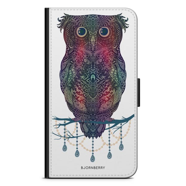 Bjornberry Plånboksfodral Sony Xperia 1 - Mandala Uggla