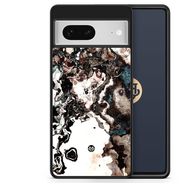 Bjornberry Skal Google Pixel 7 - Brun Marmor