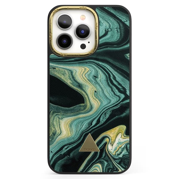 Naive iPhone 13 Pro Skal - Green Dream