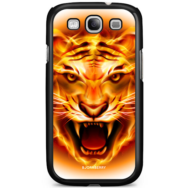 Bjornberry Skal Samsung Galaxy S3 Mini - Flames Tiger