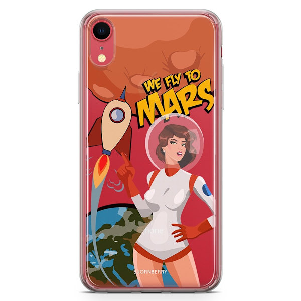Bjornberry Hybrid Skal iPhone XR  - We Fly To Mars