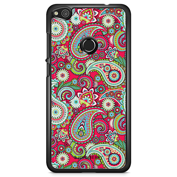 Bjornberry Skal Huawei Honor 8 Lite - Röd Paisley