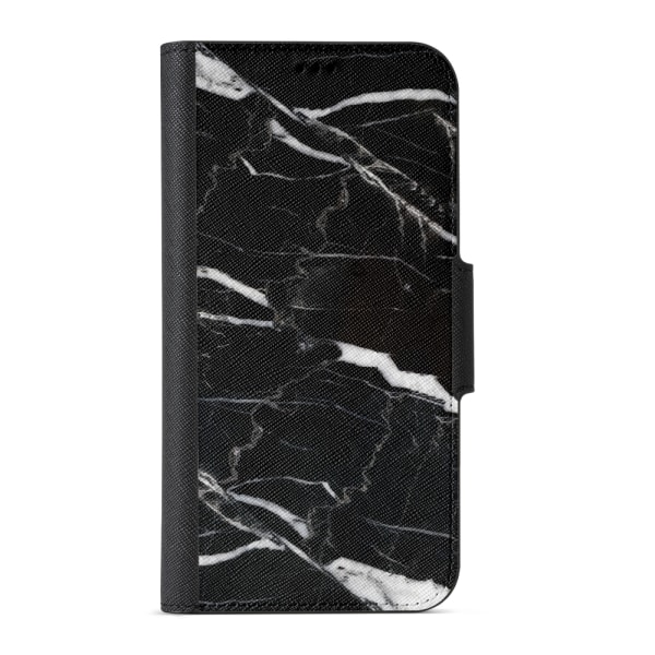 Naive iPhone SE (2020) Plånboksfodral  - Black Marble