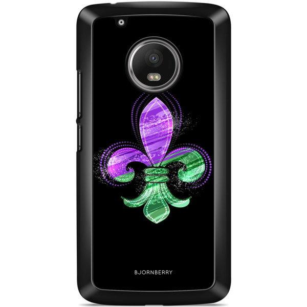 Bjornberry Skal Motorola/Lenovo Moto G5 - Heraldisk Lilja