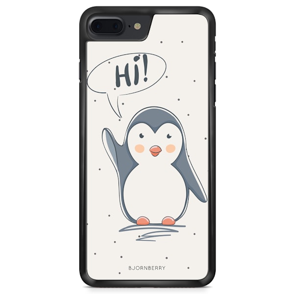 Bjornberry Skal iPhone 8 Plus - Söt Pingvin