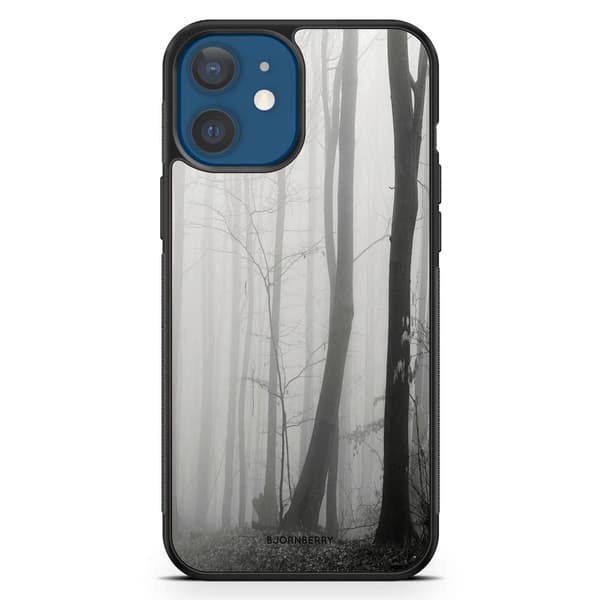 Bjornberry Hårdskal iPhone 12 - Svart/Vit Höst