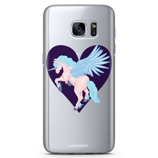 Bjornberry Samsung Galaxy S6 TPU Skal - Unicorn