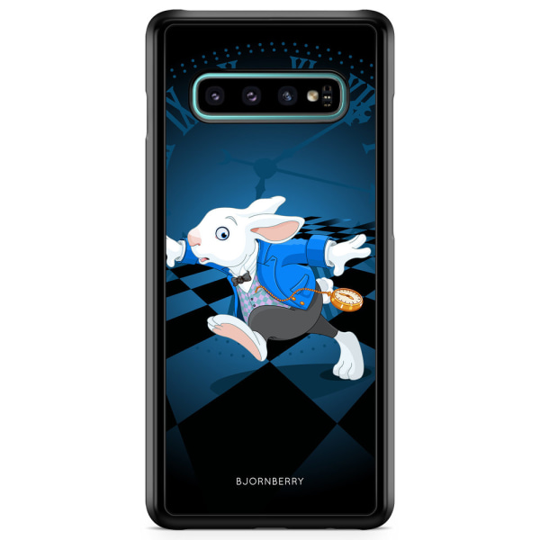 Bjornberry Skal Samsung Galaxy S10 Plus - Vit Kanin