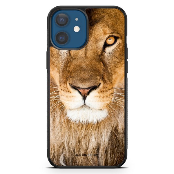 Bjornberry Hårdskal iPhone 12 Mini - Lejonansikte