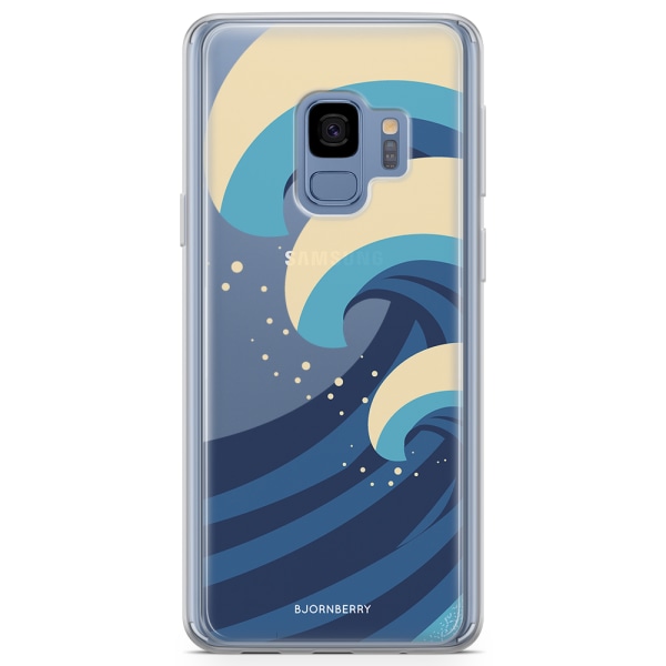 Bjornberry Skal Hybrid Samsung Galaxy S9 - Vågor