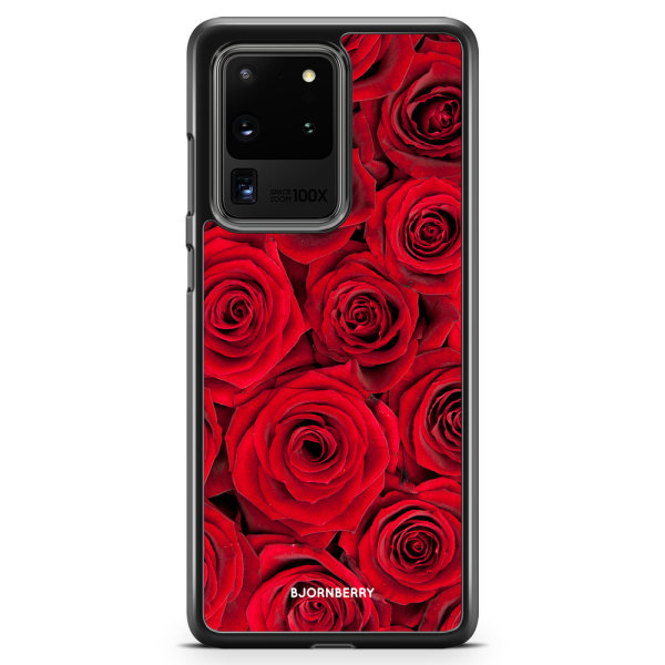 Bjornberry Skal Samsung Galaxy S20 Ultra - Röda Rosor