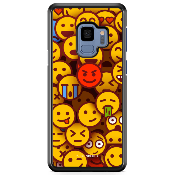 Bjornberry Skal Samsung Galaxy S9 - Emojis