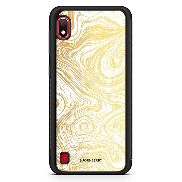 Bjornberry Skal Samsung Galaxy A10 - Guld Marmor