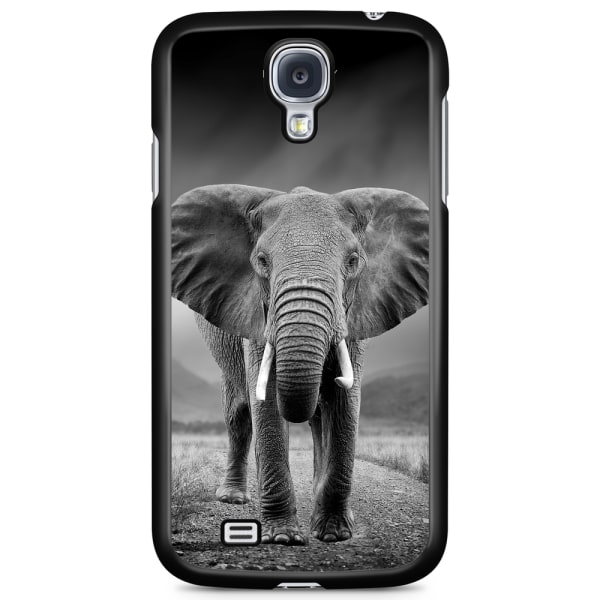 Bjornberry Skal Samsung Galaxy S4 - Svart/Vit Elefant