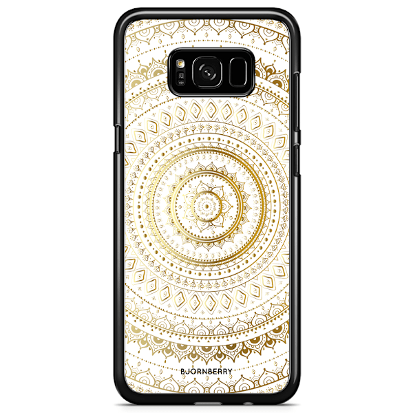 Bjornberry Skal Samsung Galaxy S8 Plus - Guld Mandala