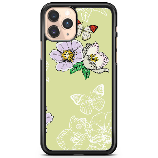 Bjornberry Hårdskal iPhone 11 Pro Max - Fjärilsblomma