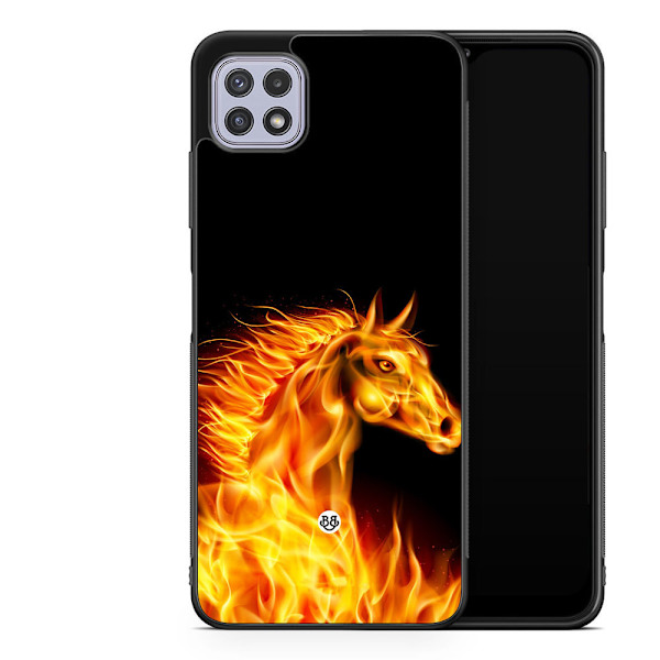 Bjornberry Skal Samsung Galaxy A22 4G  -Flames Horse
