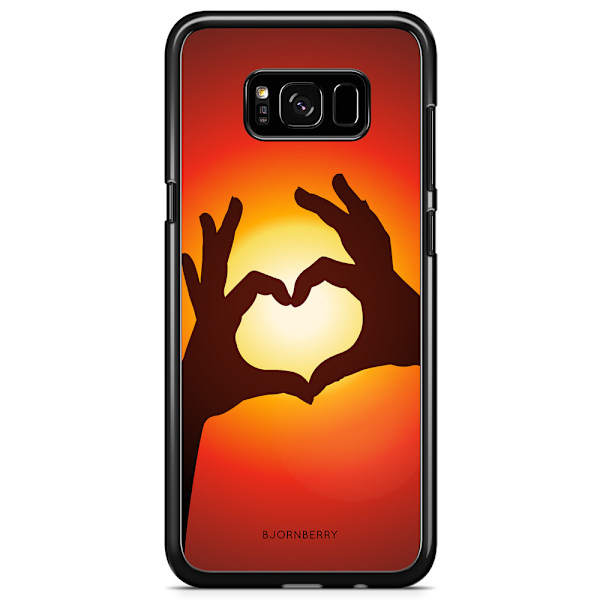 Bjornberry Skal Samsung Galaxy S8 Plus - Hand Hjärta