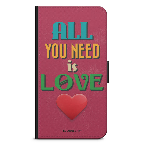Bjornberry Plånboksfodral Nokia 7 Plus - All You Need Is Love