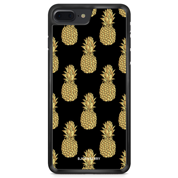 Bjornberry Skal iPhone 8 Plus - Guldiga Ananas