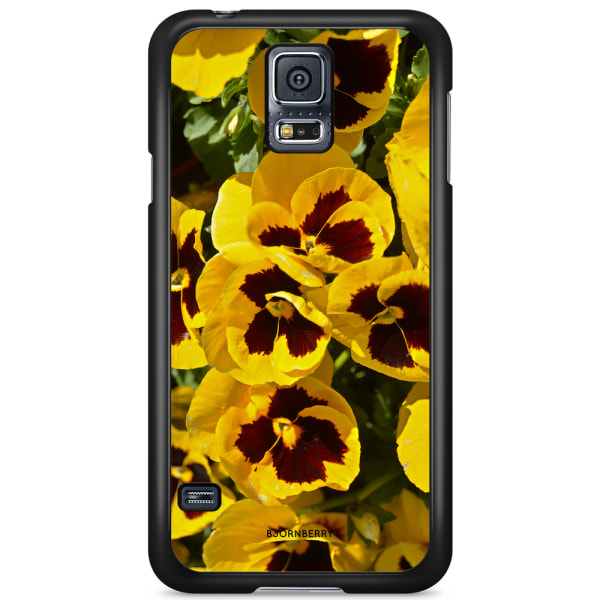Bjornberry Skal Samsung Galaxy S5 Mini - Gula Vårblommor