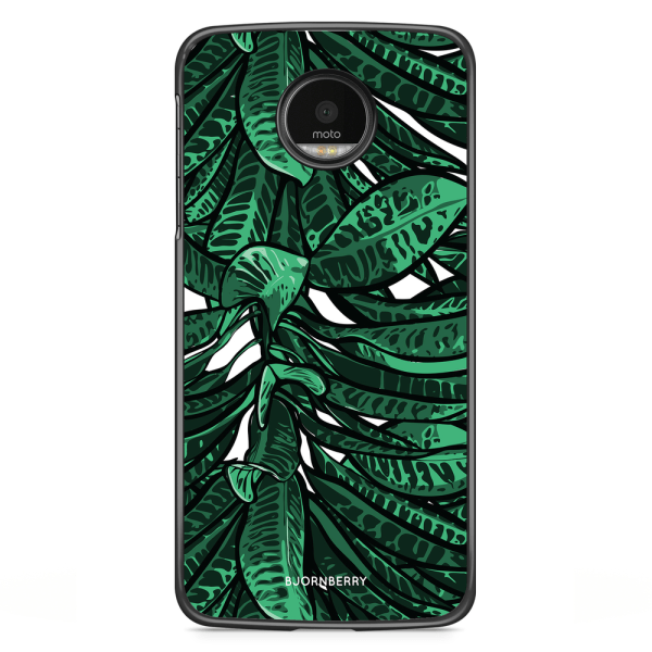 Bjornberry Skal Motorola Moto G5S Plus - Tropiska Löv