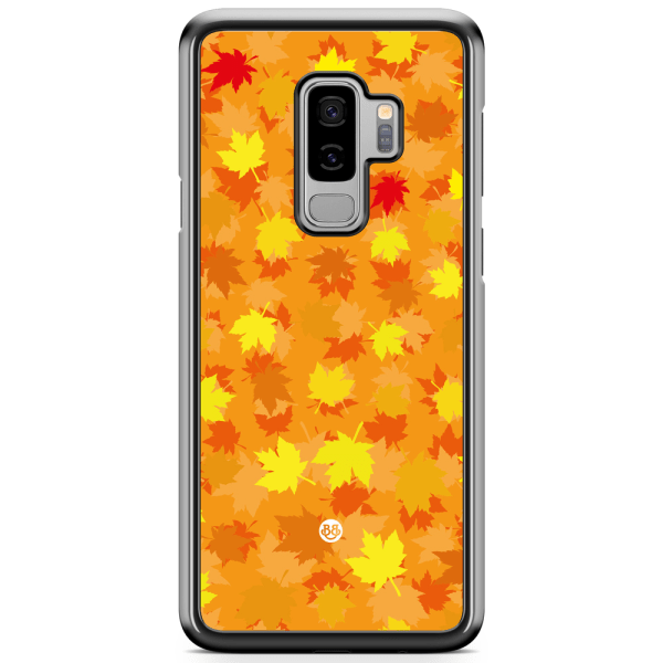 Bjornberry Skal Samsung Galaxy S9 Plus - Orange/Röda Löv