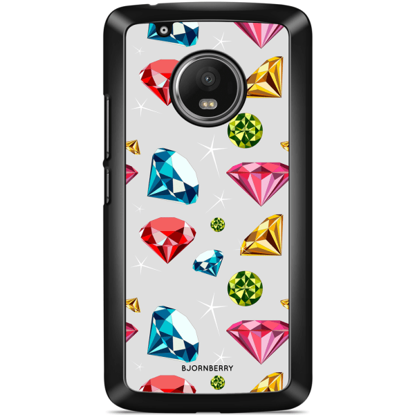 Bjornberry Skal Moto G5 Plus - Diamanter