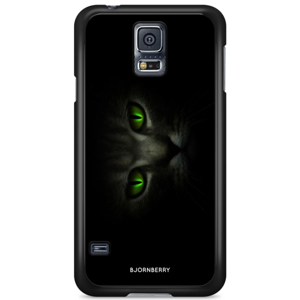 Bjornberry Skal Samsung Galaxy S5 Mini - Gröna Kattögon