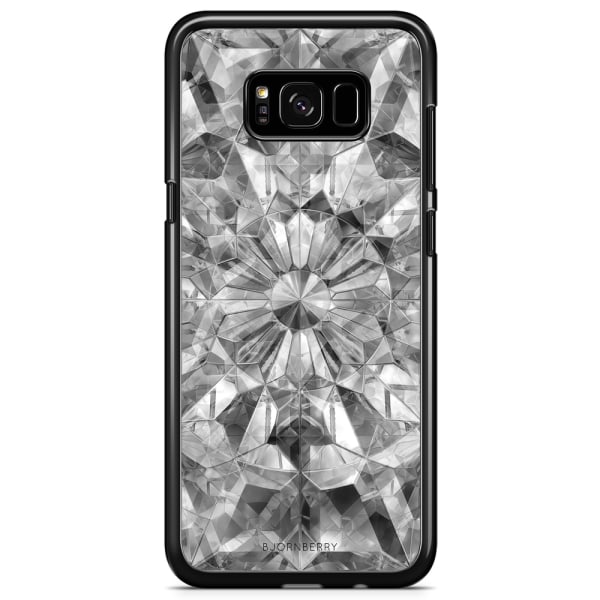 Bjornberry Skal Samsung Galaxy S8 - Grå Kristaller