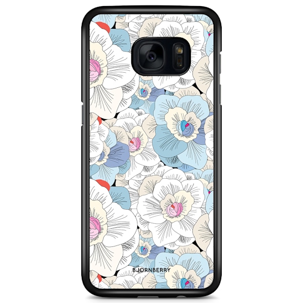 Bjornberry Skal Samsung Galaxy S7 Edge - Blommor