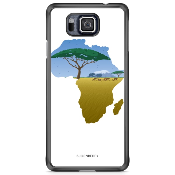 Bjornberry Skal Samsung Galaxy Alpha - Afrika Vit