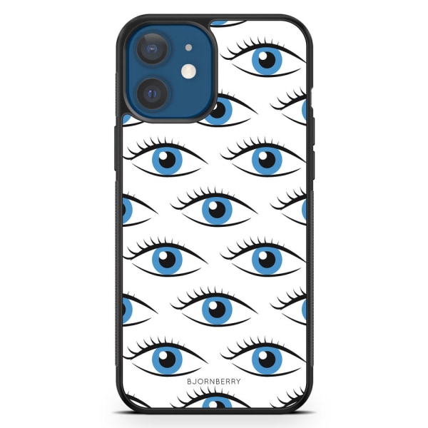 Bjornberry Hårdskal iPhone 12 Mini - Blå Ögon