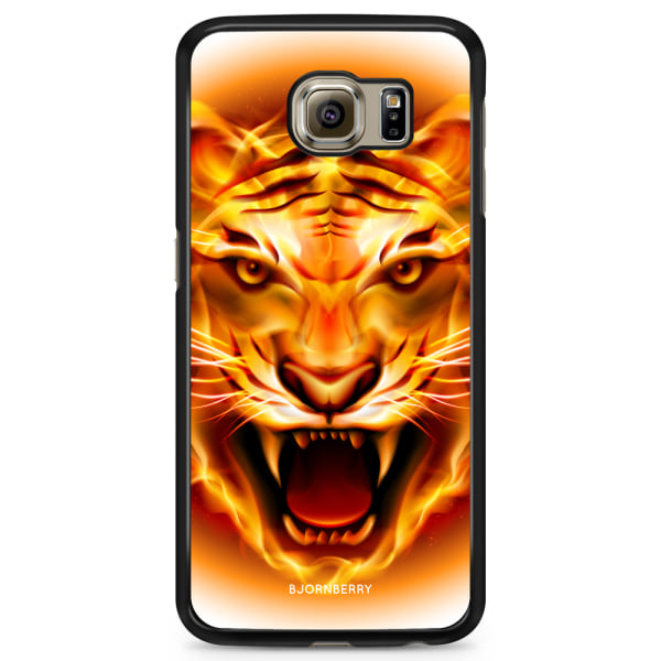 Bjornberry Skal Samsung Galaxy S6 Edge+ - Flames Tiger