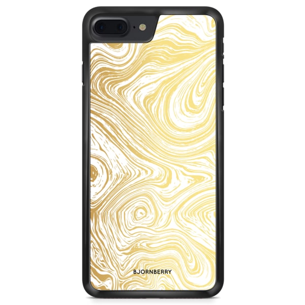 Bjornberry Skal iPhone 8 Plus - Guld Marmor