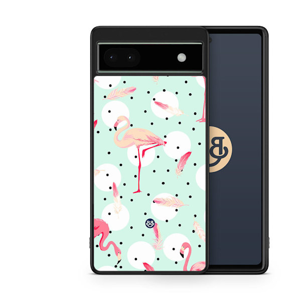 Bjornberry Skal Google Pixel 6a - Flamingos