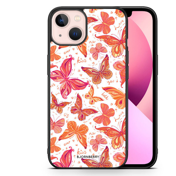 Bjornberry Skal iPhone 13 - Fjärilar