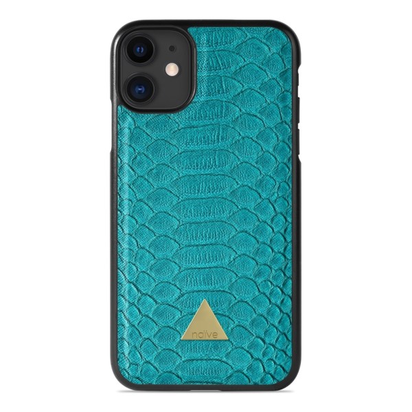 Naive iPhone 11 Skal - Turquoise Snake