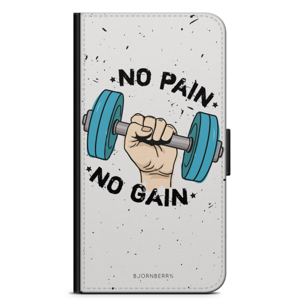 Bjornberry Plånboksfodral OnePlus 7 - No Pain No Gain