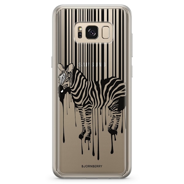 Bjornberry Skal Hybrid Samsung Galaxy S8+ - Zebra