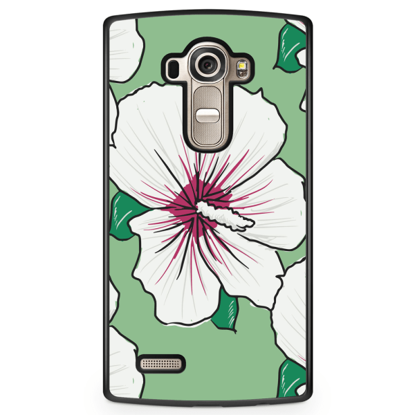 Bjornberry Skal LG G4 - Gräddvita Blommor