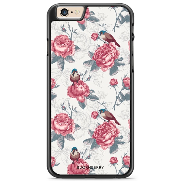 Bjornberry Skal iPhone 6 Plus/6s Plus - Rosor & Fåglar