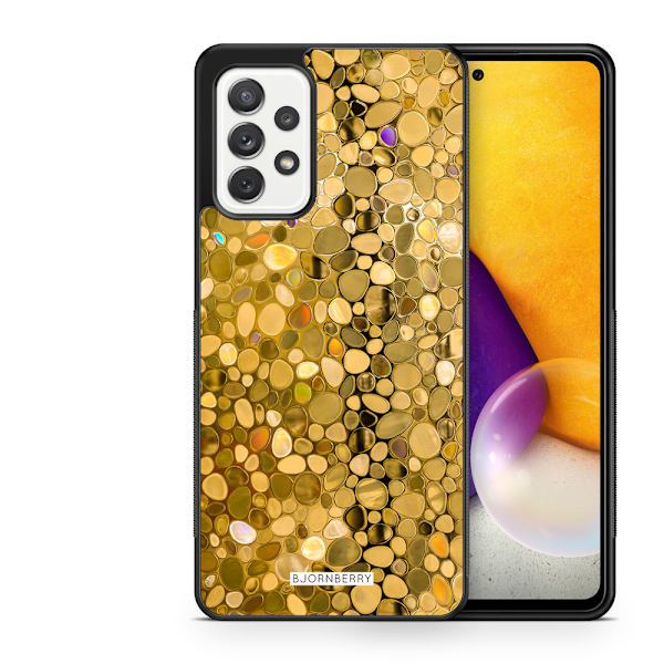 Bjornberry Skal Samsung Galaxy A52/A52s 5G -Stained Glass Guld