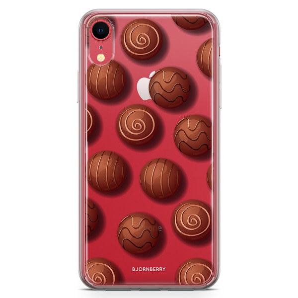 Bjornberry Hybrid Skal iPhone XR  - Choklad