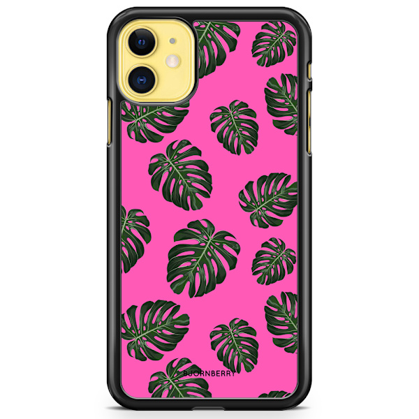 Bjornberry Hårdskal iPhone 11 - Monstera Rosa